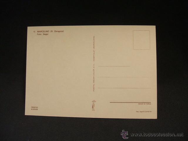 Coleccionismo deportivo: POSTAL - MARCELINO - REAL ZARAGOZA - - Foto 2