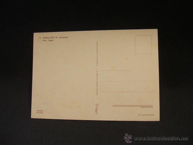 Coleccionismo deportivo: POSTAL - MARCELINO - REAL ZARAGOZA - - Foto 2