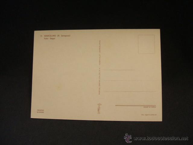 Coleccionismo deportivo: POSTAL - MARCELINO - REAL ZARAGOZA - - Foto 2