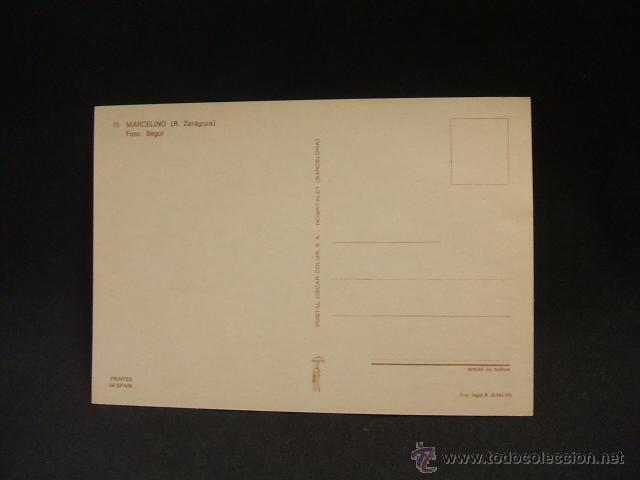 Coleccionismo deportivo: POSTAL - MARCELINO - REAL ZARAGOZA - - Foto 2