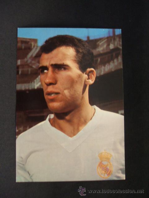 Coleccionismo deportivo: POSTAL - AMANCIO - REAL MADRID - - Foto 1