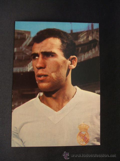 Coleccionismo deportivo: POSTAL - AMANCIO - REAL MADRID - - Foto 1
