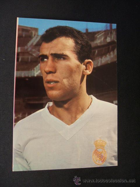 Coleccionismo deportivo: POSTAL - AMANCIO - REAL MADRID - - Foto 1