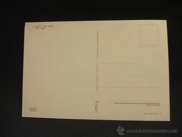 Coleccionismo deportivo: POSTAL - ZOCO - REAL MADRID - - Foto 2