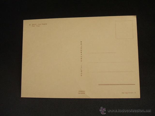 Coleccionismo deportivo: POSTAL - ZOCO - REAL MADRID - - Foto 2