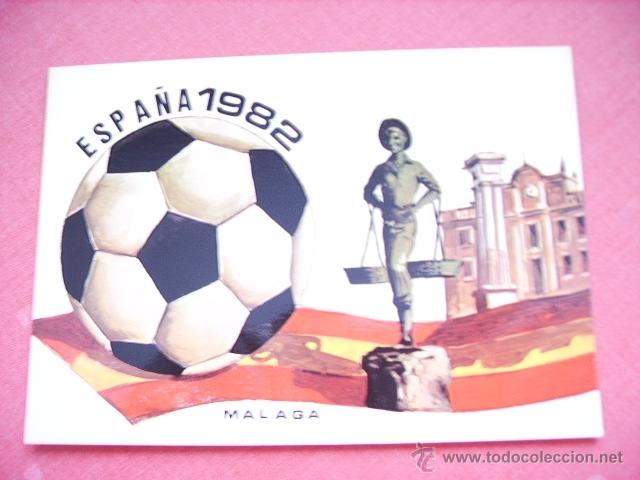 Collectionnisme sportif: POSTAL SEDE  ESPA&Ntilde;A  1982  MALAGA
