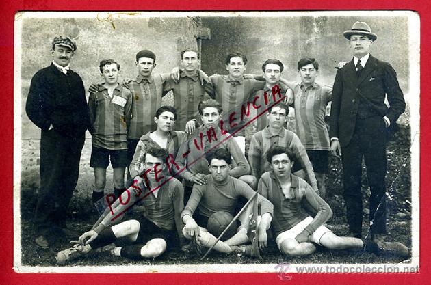 Sports collectibles: POSTAL FUTBOL , EQUIPO PLANTILLA QUE DESCONOZCO ??? , ORIGINAL, P95367