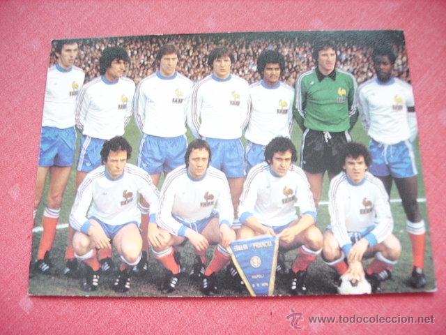 Collectionnisme sportif: POSTAL WORLD CUP 1978  SELECCION   FRANCIA