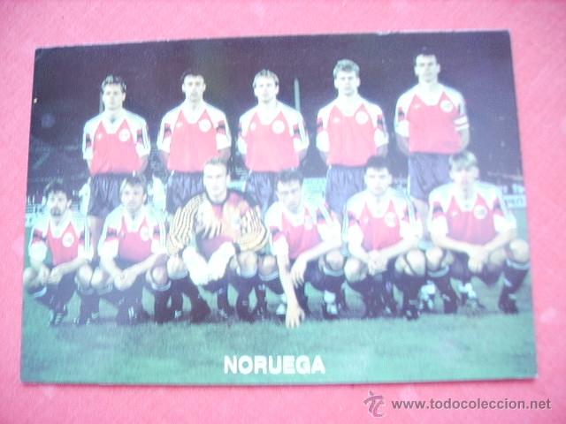 Collezionismo sportivo: POSTAL  SELECCION   NORUEGA