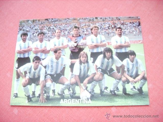 Collezionismo sportivo: POSTAL  SELECCION   ARGENTINA