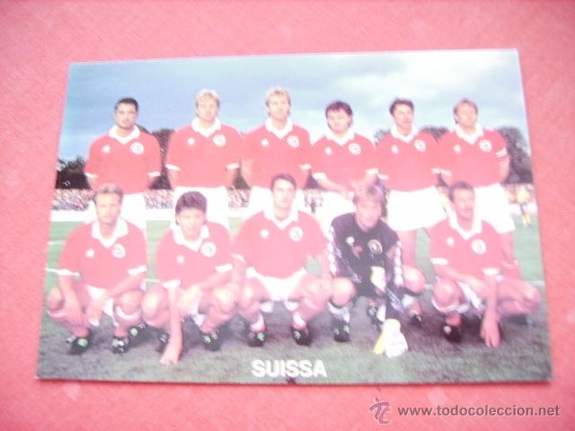 Collectionnisme sportif: POSTAL  SELECCION   SUIZA