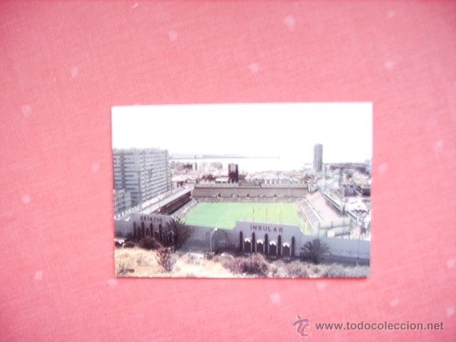 Coleccionismo deportivo: LAS PALMAS --POSTAL ESTADIO INSULAR - Foto 1