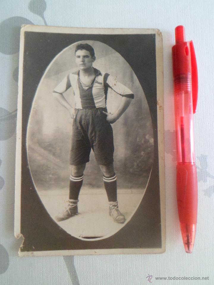 Collectionnisme sportif: POSTAL FUTBOLISTA ANTIGUA - FOTO REAL - FUTBOL - MUY RARA - PRINCIPIOS DE SIGLO - ORIGINAL