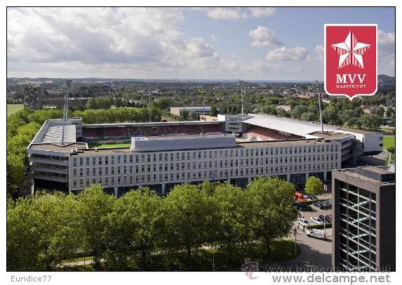 Colecionismo desportivo: Estadio De Geusselt (MVV Maastricht, Pays Bas) postal - Tama&ntilde;o: 15x10 cm. aprox