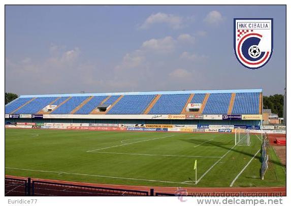 Colecionismo desportivo: Estadio HNK Cibalia (HNK Cibalia, Croacia) postal - Tama&ntilde;o: 15x10 cm