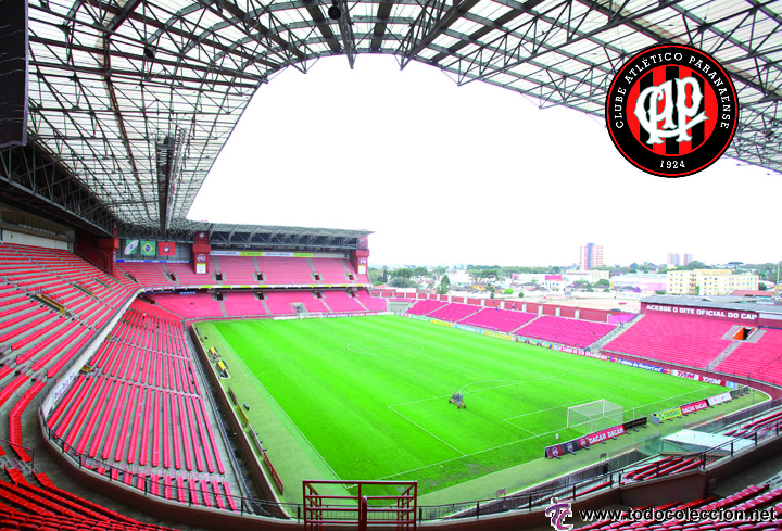 Collectionnisme sportif: ESTADIO DE BRASIL-Atletico Paraenense estadio