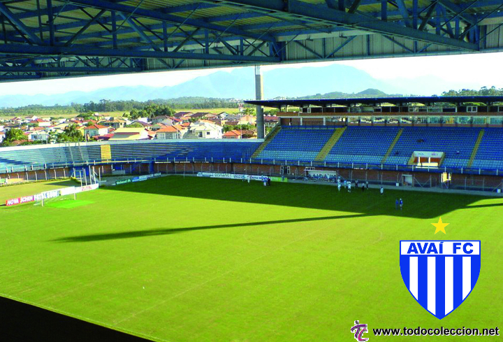 Coleccionismo deportivo: ESTADIO DE BRASIL-Da Ressacada estadio