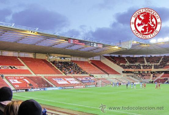 Coleccionismo deportivo: ESTADIOS DE INGLATERRA-Middlesbrough estadio - Foto 1
