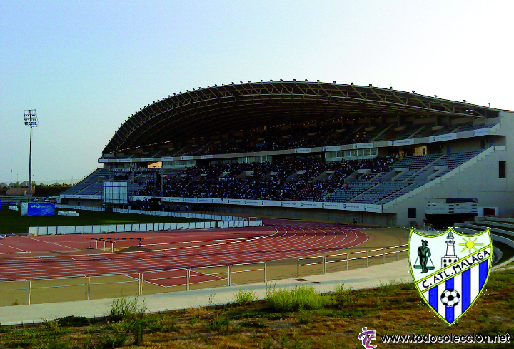 Collezionismo sportivo: ESTADIOS DE ESPA&Ntilde;A-Ciudad de Malaga estadio