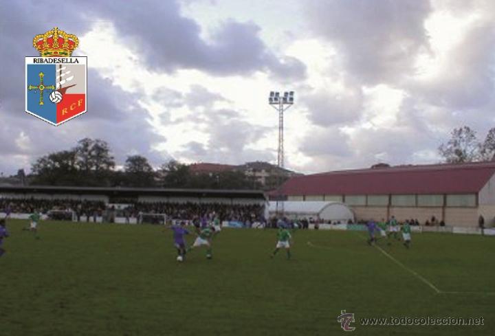 Collectionnisme sportif: POSTAL  ESTADIOS DE ESPA&Ntilde;A-Ribadesella estadio