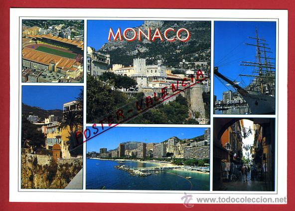 Collezionismo sportivo: POSTAL FUTBOL CAMPO MONACO , ORIGINAL