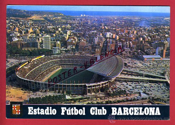 Collezionismo sportivo: POSTAL FUTBOL CAMPO ESTADIO FC BARCELONA , ORIGINAL