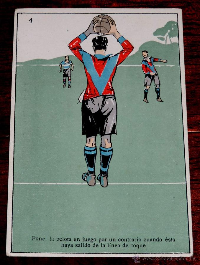 Coleccionismo deportivo: POSTAL DE FUTBOL N&ordm; 4 PUBLICIDAD DE BESOY LINIMENTO, A&Ntilde;OS 20