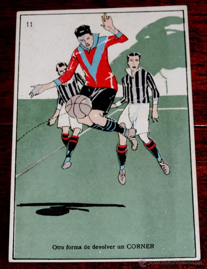 Collectionnisme sportif: POSTAL DE FUTBOL N&ordm; 11 PUBLICIDAD DE BESOY, FARMACIA, A&Ntilde;OS 20