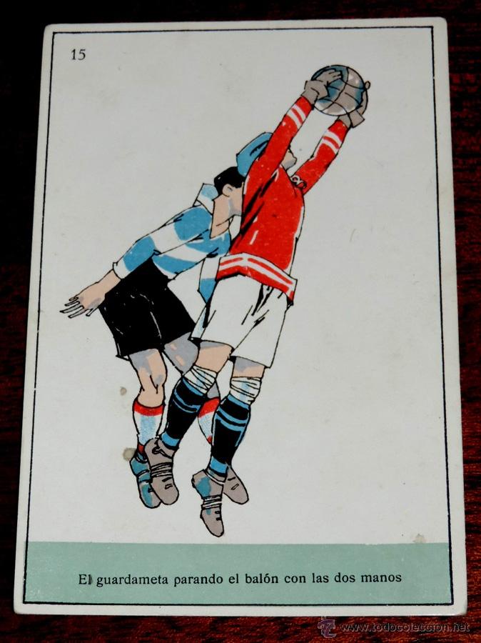 Collectionnisme sportif: POSTAL DE FUTBOL N&ordm; 15 PUBLICIDAD DE BESOY, FARMACIA, A&Ntilde;OS 20