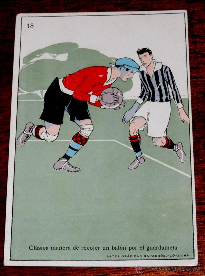 Collectionnisme sportif: POSTAL DE FUTBOL N&ordm; 18 PUBLICIDAD DE BESOY, FARMACIA, A&Ntilde;OS 20