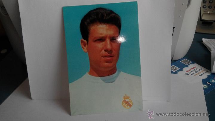 Colecionismo desportivo: postal jugador real madrid grosso