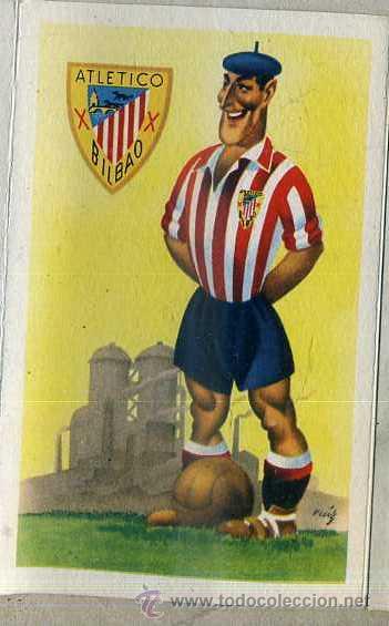 Coleccionismo deportivo: POSTAL JUFRAN ATLETICO BILBAO - Foto 1