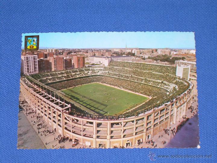 Colecionismo desportivo: POSTAL ESTADIO SANTIAGO BERNABEU - ED DOMINGUEZ N&ordm; 70