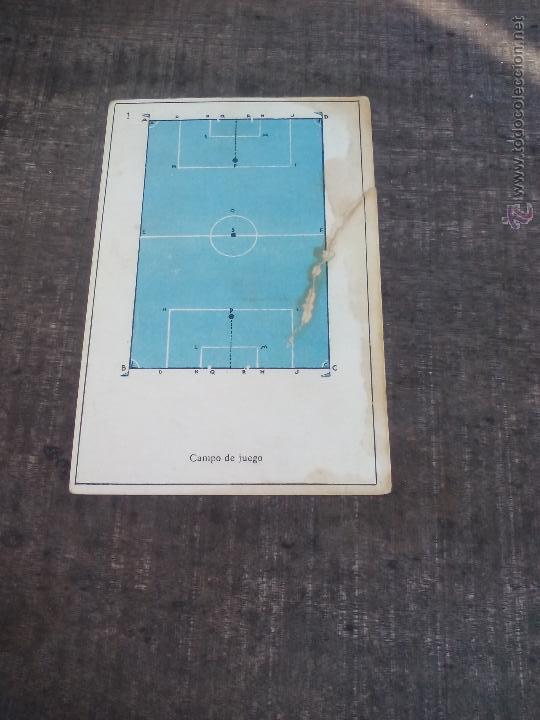Colecionismo desportivo: Antigua Postal n&ordm; 1 de Futbol. Publicidad de Laboratorios de faramacia. Besoy, Cordoba. Campo juego