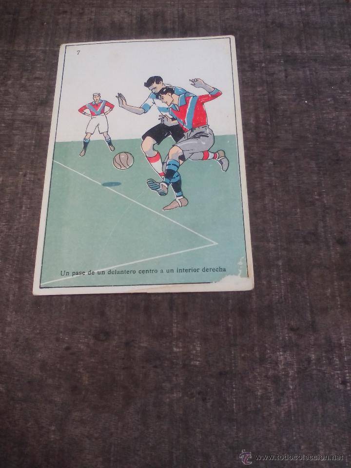 Colecionismo desportivo: Antigua Postal n&ordm; 7 de Futbol. Publicidad de Laboratorios de faramacia. Besoy, Cordoba.