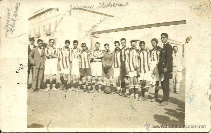 Collectionnisme sportif: (XJ-0402)POSTAL FOTOGRAFICA DE EQUIPO DE FOOT-BALL,A&Ntilde;OS 20