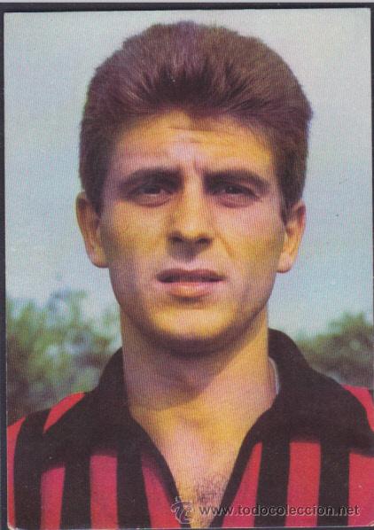 Coleccionismo deportivo: POSTAL GIANNI RIVERA MILAN AC - Foto 1