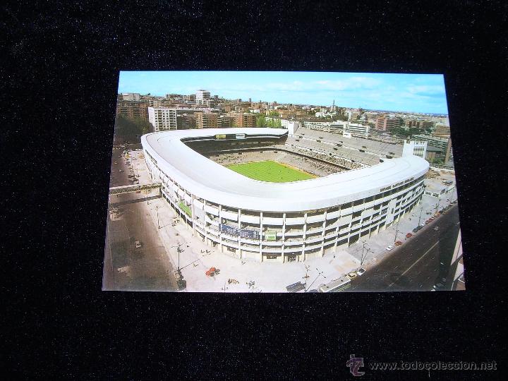 Collezionismo sportivo: POSTAL ESTADIO SANTIAGO BERNABEU - ED VICENTE MARTINEZ