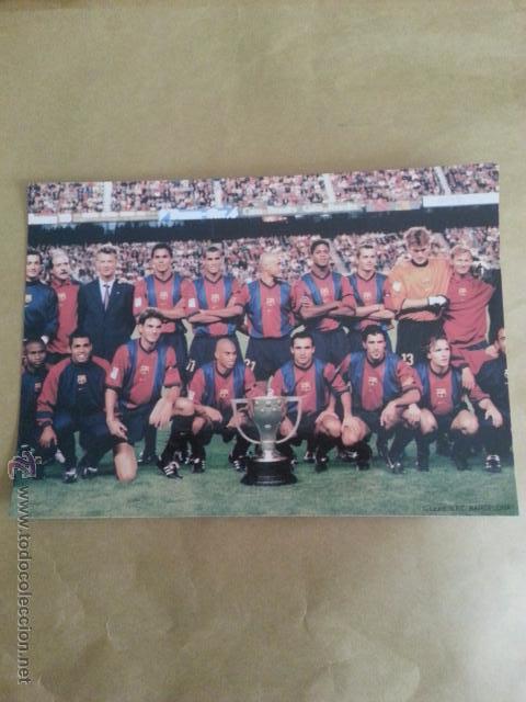 Coleccionismo deportivo: POSTAL PLANTILLA BARCELONA 97 - Foto 1