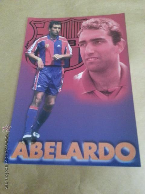 Coleccionismo deportivo: POSTAL ABELARDO BARCELONA - Foto 1