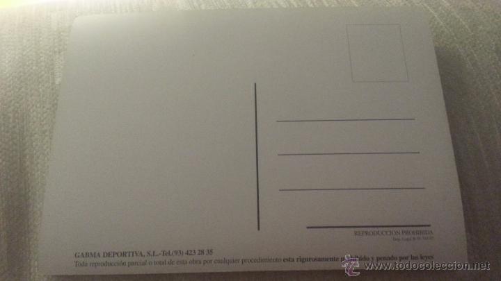 Coleccionismo deportivo: POSTAL PLANTILLA BARCELONA 97 - Foto 2