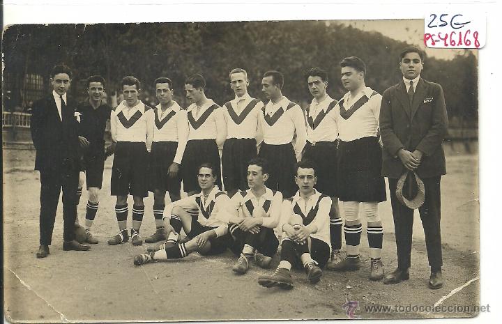 Coleccionismo deportivo: (PS-46168)POSTAL FOTOGRAFICA EQUIPO DE FOOT-BALL,CAMPO DEL C.D.MANRESA???