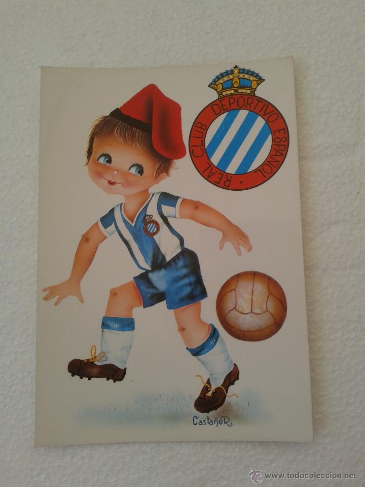 Sports collectibles: POSTAL DEL REIAL CLUB DEPORTIU ESPANYOL &middot; RCD ESPANYOL