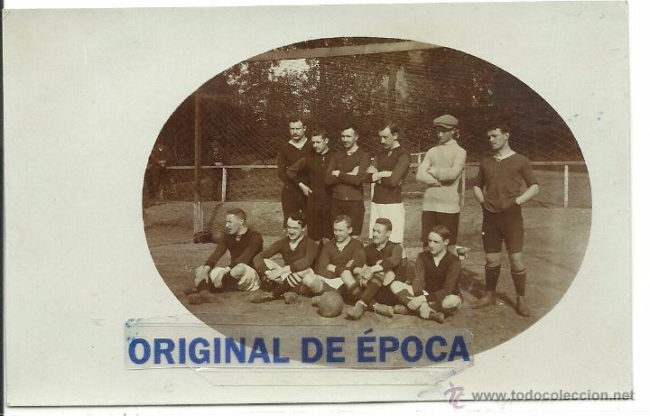 Collectionnisme sportif: (F-0850)POSTAL FOTOGRAFICA DE EQUIPO DE FOOT-BALL,A&Ntilde;OS 20
