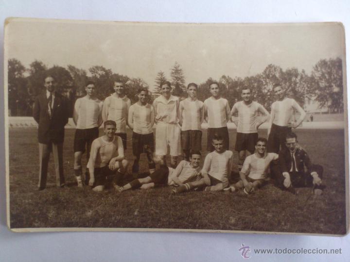 Collectionnisme sportif: POSTAL FOTOGRAFIA - EQUIPO DE FUTBOL POSANDO