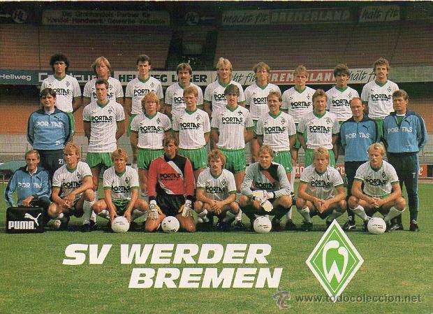Programma 1986/87 VfL Bochum-fine ricercato Brema 