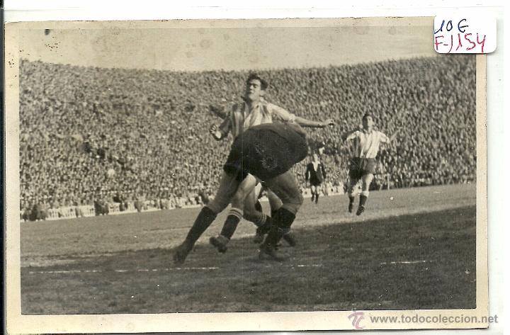 Collectionnisme sportif: (F-1154)CAMPO DE LAS CORTS.C.F.BARCELONA-AT.MADRID,A&Ntilde;O 1950