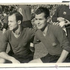 Coleccionismo deportivo: (F-1143)CAMPO DE LAS CORTS,C.F.BARCELONA-AT.MADRID,CESAR Y MARCOS AURELIO,AÑO 1950. Lote 52607448