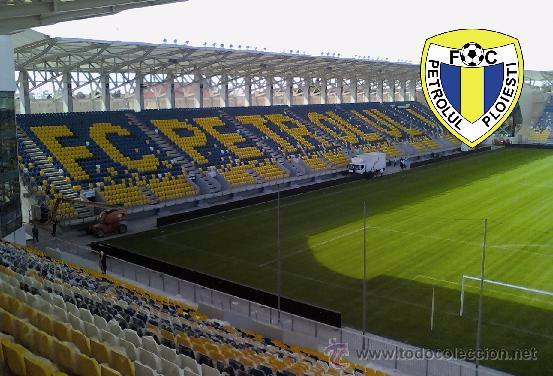 Coleccionismo deportivo: Stadium Stadionul Ilie Oana (FC Petrolul Ploiesti, Romania) postcard - size: 15x10 cm. apr.