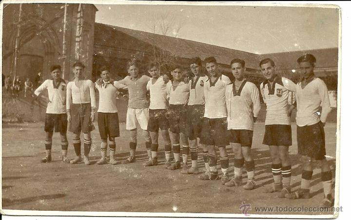Collezionismo sportivo: (F-1242)POSTAL FOTOGRAFICA EQUIPO DE FOOT-BALL,A&Ntilde;OS 20
